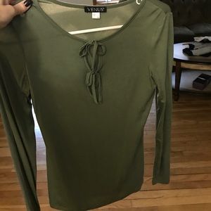 Olive green long sleeve